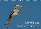 Couverture du livre « Monde des oiseaux africain calendrier mural 2019 din a3 horizontal - des portraits d oiseau fascina » de Wolf Gerald aux éditions Calvendo