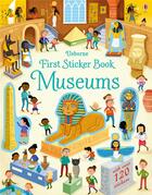 Couverture du livre « First sticker book ; museums » de Holly Bathie aux éditions Usborne