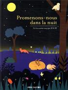 Couverture du livre « Promenons-nous dans la nuit » de Ik et Sk aux éditions Pere Castor