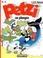 Couverture du livre « Petzi t.9 : Petzi en plongée » de Carla Hansen et Vilhelm Hansen aux éditions Casterman