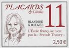 Couverture du livre « Placards & Libelles t.11 ; l'école française n'est pas la 