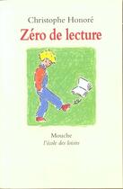 Couverture du livre « Zero de lecture » de Honore Ch aux éditions Ecole Des Loisirs