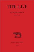 Couverture du livre « Histoire romaine. Tome XVII : Livre XXVII » de Tite-Live aux éditions Belles Lettres