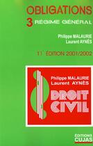 Couverture du livre « Droit civil » de Malaurie/Aynes aux éditions Cujas