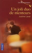 Couverture du livre « Un joli duo de menteurs » de Justine Laval aux éditions Pocket