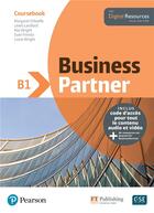 Couverture du livre « Business partner b1 manuel & ressources web » de Wright/Frendo aux éditions Pearson
