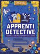 Couverture du livre « Apprenti detective (coll. mon grand livre de jeux) - avec 8 plateaux de jeu, plus de 70 pions et un » de Collectif/Atianna Be aux éditions Kimane