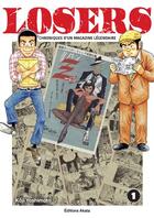 Couverture du livre « Losers : Chroniques d'un magazine légendaire Tome 1 » de Koji Yoshimoto aux éditions Akata