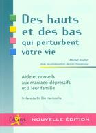 Couverture du livre « Des hauts et des bas qui perturbent votre vie » de Michel Rochet aux éditions Chiron