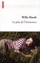 Couverture du livre « Le prix de l'innocence » de Willa Marsh aux éditions Autrement