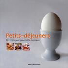 Couverture du livre « Petits-déjeuners » de Donovan Jane aux éditions Modus Vivendi