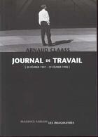 Couverture du livre « Journal De Travail » de Claass aux éditions Imaginayres