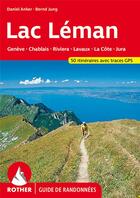 Couverture du livre « Lac Léman ; 50 itinéraires » de Daniel Anker aux éditions Rother