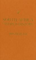 Couverture du livre « South Africa in World History » de Berger Iris aux éditions Oxford University Press Usa