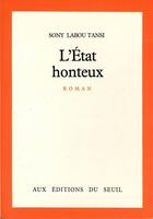 Couverture du livre « Etat honteux (l') » de Sony Labou Tansi aux éditions Seuil