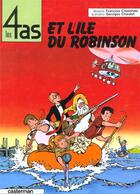 Couverture du livre « Les 4 as - t09 - les 4 as et l'ile du robinson » de Chaulet/Craenhals aux éditions Casterman