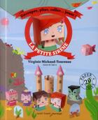 Couverture du livre « La petite sirène ; découper, plier, coller » de Virginie Michaud-Tourenne aux éditions Tutti Frutti