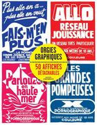 Couverture du livre « Orgies graphiques ; 50 affiches détachables » de Christophe Bier aux éditions Huginn & Muninn