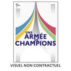 Couverture du livre « Une armée de champions » de Collectif Ecpad aux éditions Ecpad