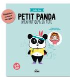 Couverture du livre « Petit panda n'en fait qu'a sa tête : j'apprends la langue des signes » de Emilie Faye aux éditions Petit Kiwi Jeunesse