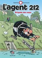 Couverture du livre « L'agent 212 Tome 22 : brigade des eaux » de Daniel Kox et Raoul Cauvin aux éditions Dupuis