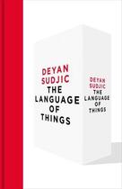 Couverture du livre « The Language Of Things » de Deyan Sudjic aux éditions E Penguin