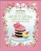 Couverture du livre « Coffret décors de gateaux pour les enfants » de Abigail Wheatley aux éditions Usborne