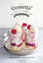 Couverture du livre « Desserts in a jar » de  aux éditions Larousse