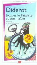 Couverture du livre « Jacques le fataliste et son maître » de Denis Diderot aux éditions Flammarion