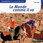 Couverture du livre « Le monde comme il va » de Voltaire aux éditions Nathan