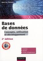 Couverture du livre « Bases de données ; concepts, utilisation et développement (2e édition) » de Jean-Luc Hainaut aux éditions Dunod