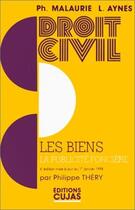 Couverture du livre « Droit civil 4. les biens, par ph. thery (4e edition a jour au 31 janvier 1998) » de Malaurie/Aynes aux éditions Cujas