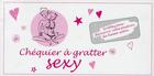 Couverture du livre « Chéquier à gratter sexy » de Virginie Poussin aux éditions Editions Esi