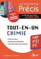 Couverture du livre « Tout-en-un ; chimie MP/PSI/PT » de Jacques Mesplede aux éditions Breal