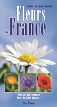 Couverture du livre « Fleurs de France » de Jean Perrier et Anne Perrier aux éditions De Boree