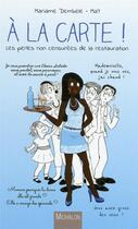 Couverture du livre « À la carte » de Mariame Dembele aux éditions Michalon