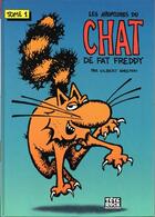 Couverture du livre « Les aventures du chat de Fat Freddy t.1 » de Gilbert Shelton aux éditions The Troc