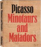 Couverture du livre « Picasso minotaurs and matadors » de John Richardson aux éditions Rizzoli