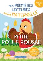 Couverture du livre « 1ERES LECTURES MATERNELLE niveau 2 - Petite Poule rousse » de Sophie De Mullenheim et Laura Carrion aux éditions Larousse