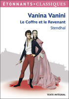 Couverture du livre « Vanina Vanini ; le coffre et le revenant » de Stendhal aux éditions Flammarion