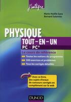 Couverture du livre « Physique ; PC, PC* ; tout-en-un (2e édition) » de Bernard Salamito et Marie-Noelle Sanz aux éditions Dunod