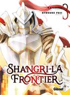 Couverture du livre « Shangri-La Frontier Tome 3 » de Ryosuke Fuji et Katarina aux éditions Glenat