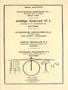Couverture du livre « Solfège sncopé t.2 » de Dante (Aut Agostini aux éditions Carisch Musicom