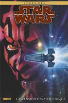 Couverture du livre « Star wars legendes : l'ascension des sith t02 » de Strnad/Marz/Gilroy aux éditions Panini