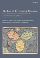 Couverture du livre « The Law of EU External Relations: Cases, Materials, and Commentary on » de Ramopoulos Thomas aux éditions Oup Oxford