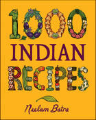 Couverture du livre « 1,000 Indian Recipes » de Batra Neelam aux éditions Houghton Mifflin Harcourt