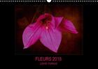 Couverture du livre « Fleurs 2018 fr version calendrier mural 2018 din a3 horizont - fleurs avec texture calendrier » de Farkas U aux éditions Calvendo