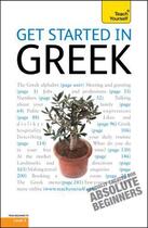 Couverture du livre « Get Started In Greek: Teach Yourself » de Matsukas Aristarhos aux éditions Hodder Education Digital