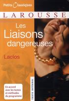 Couverture du livre « Les liaisons dangereuses » de Pierre Choderlos De Laclos aux éditions Larousse