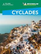 Couverture du livre « Le guide vert week-end ; cyclades (édition 2019) » de Collectif Michelin aux éditions Michelin